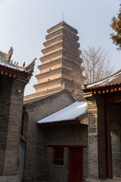 善导舍利塔 净土宗祖庭 香积寺