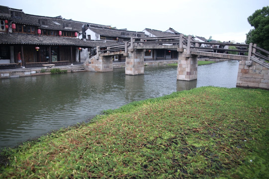 西塘河道石桥