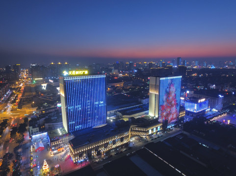 宁波天伦广场夜景