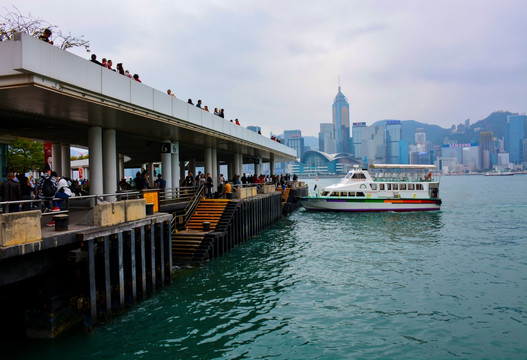 香港维多利亚港湾游轮