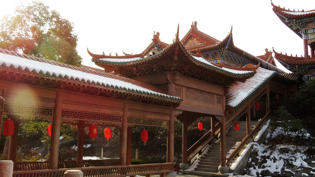 开福寺长廊