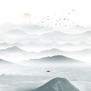 山水画