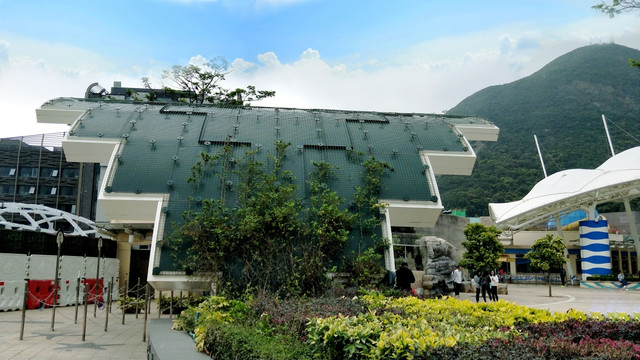 香港海洋公园艺术类建筑