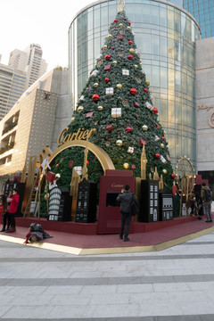 恒隆广场圣诞树