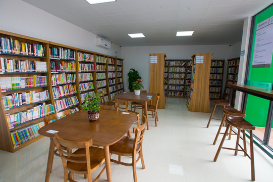 自助图书馆 图书馆 阅览室