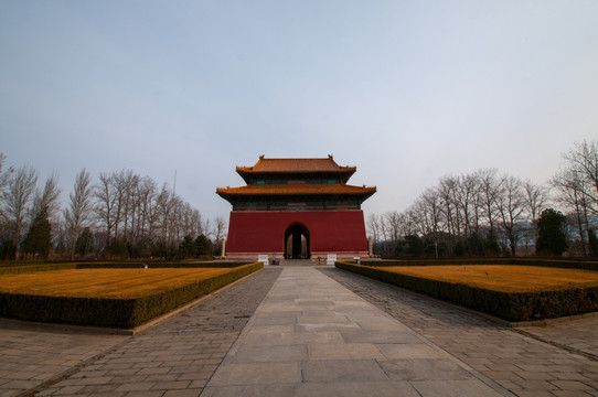 北京明十三陵 圣德碑碑楼