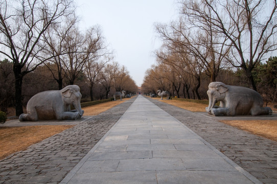 北京明十三陵 神道