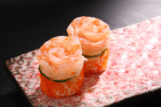 花型虾寿司