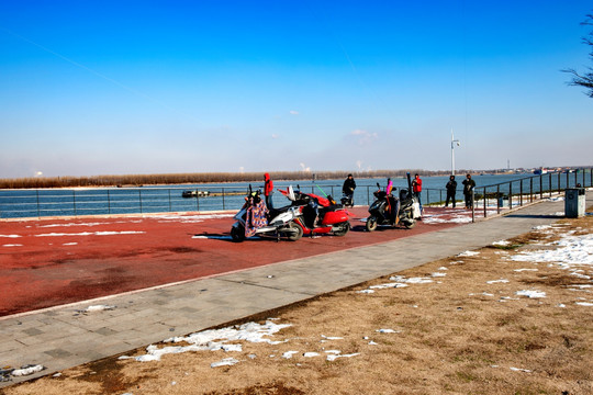 南京长江沿岸
