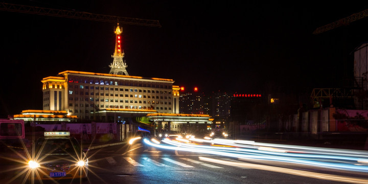 长春东方广场夜景