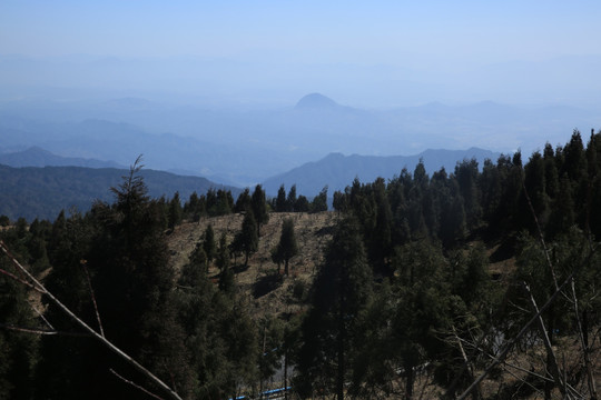 山川 山脉 远山 风光 山水