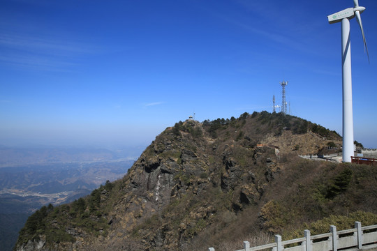 九宫山铜鼓包风光