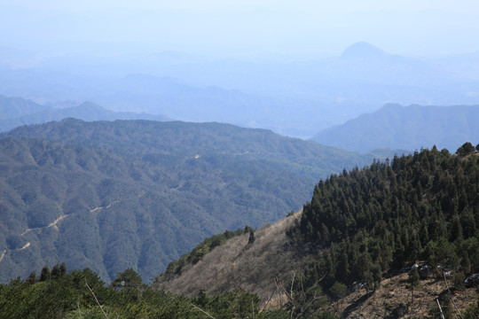 山川 山脉 远山 风光 山水