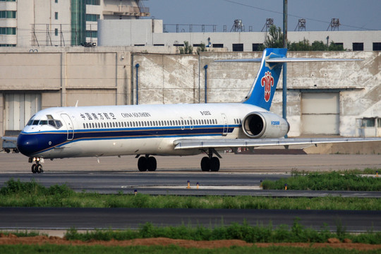 麦道飞机 中国南方航空