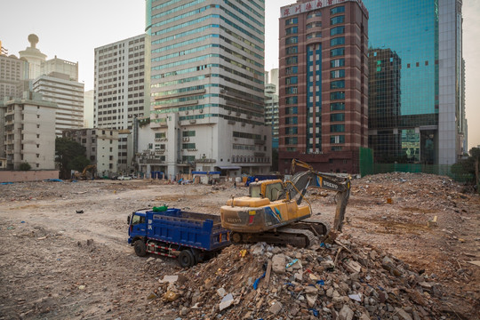 兆鑫汇金广场工地