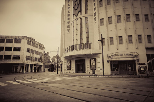 老上海旧上海民国建筑街景