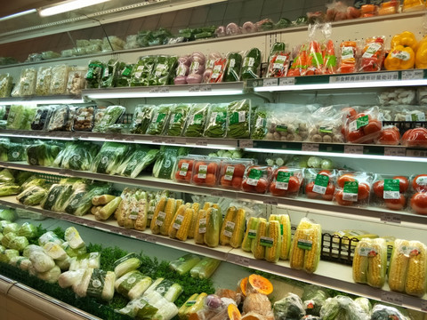 超市蔬菜冷柜