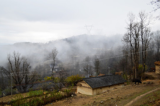 大凉山 乡村风光 山村