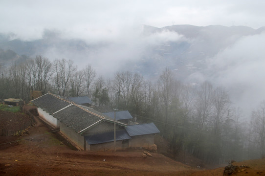 大凉山 乡村风光 山村