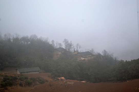 大凉山 乡村风光 山村