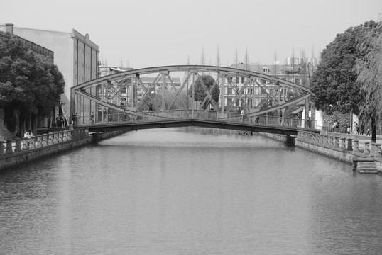 老上海 外白渡桥