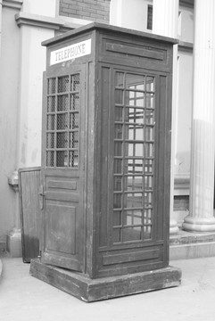 老上海 电话亭