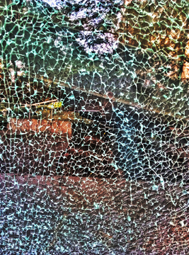 玻璃爆裂 玻璃 爆裂 纹理