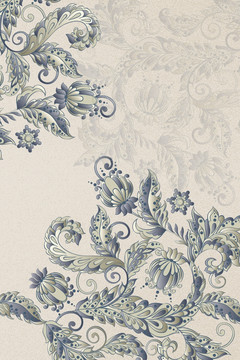 古典欧式花纹地毯