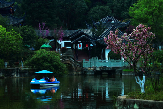 绵阳西山公园风景