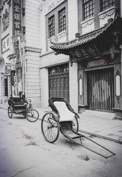 老上海旧上海民国建筑街景