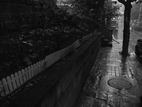 重庆街道老照片