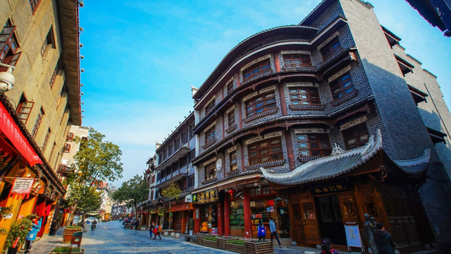 镇远 步行街 高清图片