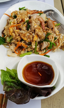 泰国菜品蟹黄虾