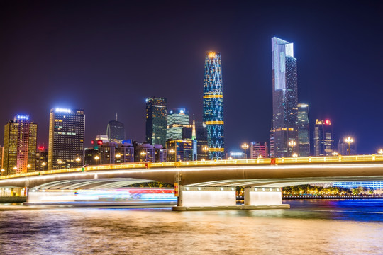 广州城市夜景 大画幅