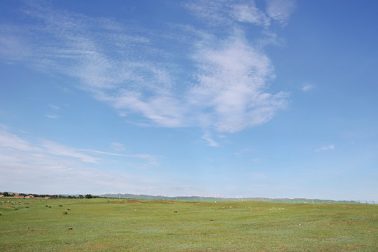 乌兰布统草原风景