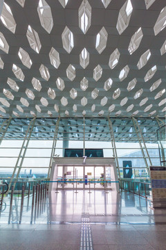 深圳宝安国际机场出入口