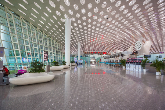 深圳宝安国际机场T3航站楼内景