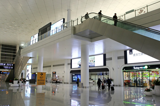 武汉机场 航站楼 内景