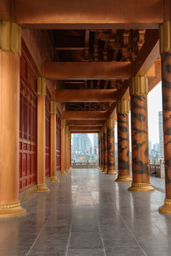 金色走廊建筑