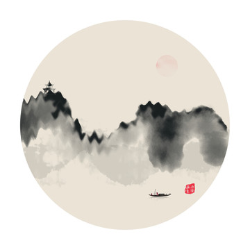 水墨装饰画