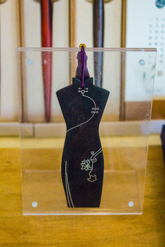中式古典花纹旗袍