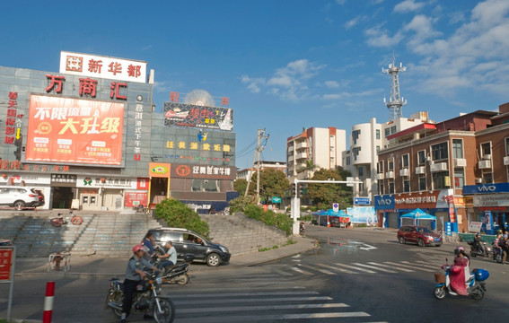 晋江池店路口
