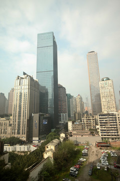 重庆中央商贸区 CBD建筑