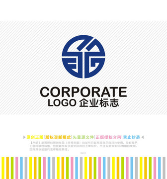 SFZG字母logo