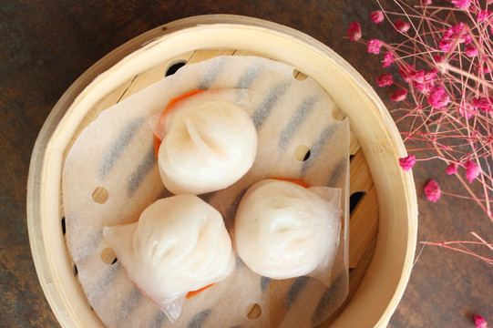 水晶虾饺
