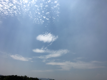 蓝天白云