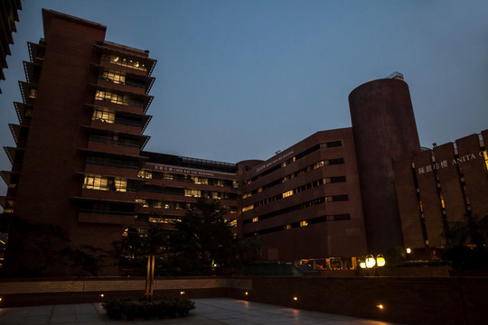 香港理工大学夜景