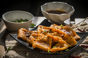 鱼香豆腐串串