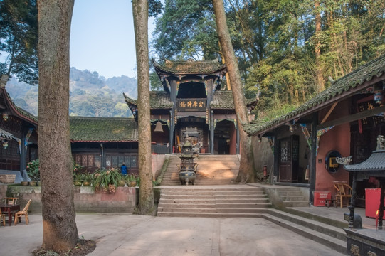 成都青城山古建筑