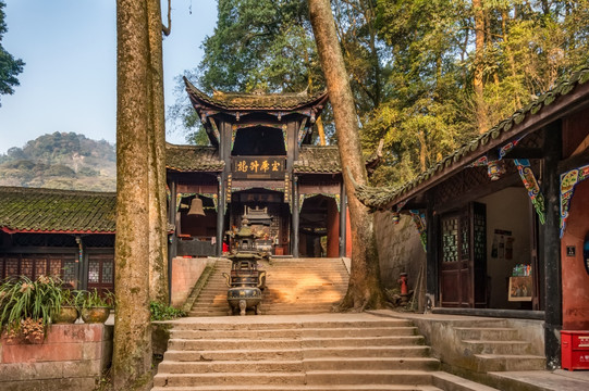 成都青城山古建筑